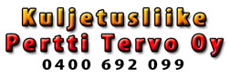 Kuljetusliike Pertti Tervo Oy logo